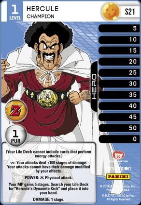 Glorious Radiance Hercule Dragon Ball Z Dokkan Battle Wiki Fandom