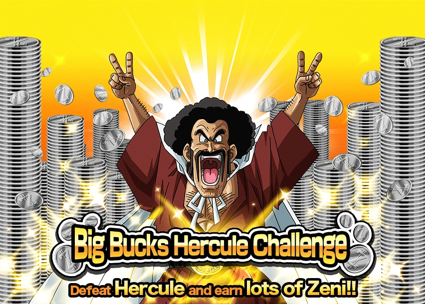 Big Bucks Hercule Challenge Dragon Ball Z Dokkan Battle Wiki Fandom