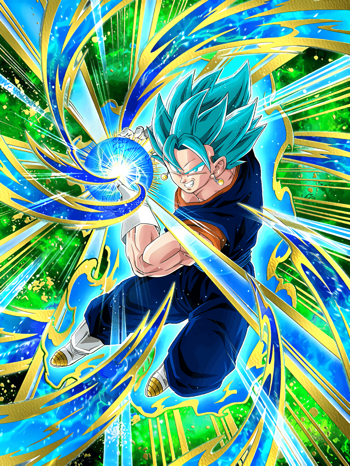 Free: Vegito Super Saiyan Blue By Frost Z-dbtix5j - Vegito Blue