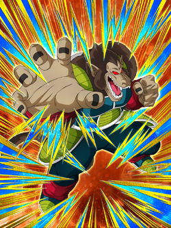 Power Demonstrated in Clashes Bardock Giant Ape Dragon Ball Z