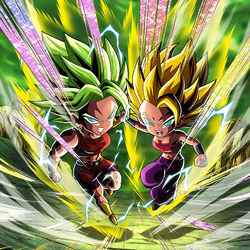 Two Makes the Strongest of All Universes Super Saiyan 2 Caulifla