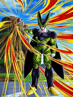 A Scene Before the Game Cell Perfect Form Dragon Ball Z Dokkan