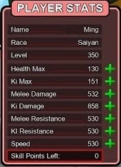 Estatísticas | Wiki Dragon Ball Z: Final Stand | Fandom