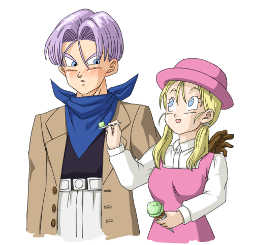 Trunks And Marron Dragon Ball Couples Wiki Fandom