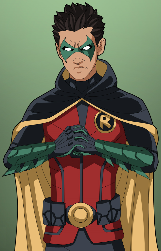 damian wayne red robin