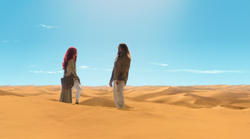 Streit in der Sahara