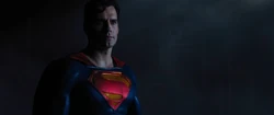 Superman spricht mit Black Adam.