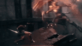 GIF Steppenwolf vs JL