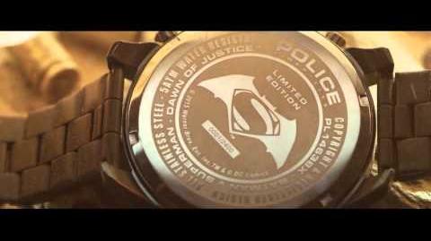 Police Batman V Superman Limited Edition Watches Video Spot