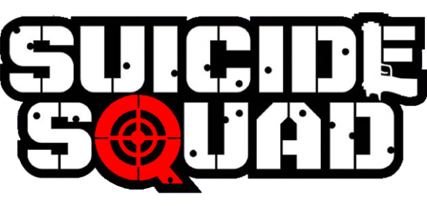 DC Suicide Squad Suicide Squad Word Logo DC Comics ST SSQD LOGO1 Car Window Decal 