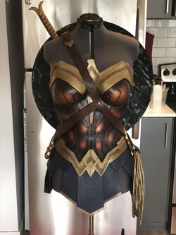 Amazon battle armor The Snyder Verse Wiki Fandom