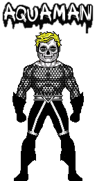 Gross Aquaman Black Lantern by unknown