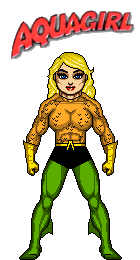 Gross Aquagirl (Lisa Morel) by unknown