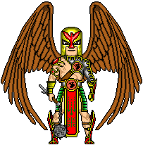 Byzantine Hawkman by Ricardo Reis