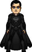 Superman 2 Black suit