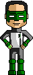 Mini Green Lantern by unknown