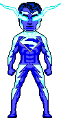 Superman blue2-Almond