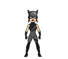 Goth Catwoman by unknown