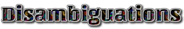 Disambiguations logo