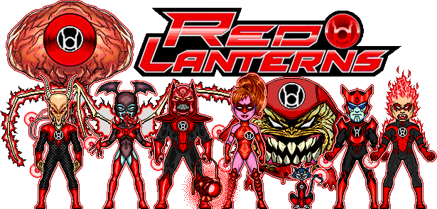 red lantern corps members