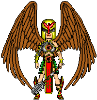 Byzantine Hawkgirl I by Ricardo Reis