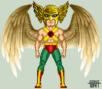 Micro classic hawkman by everydaybattman-d4sz8rh