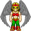 Li'l Hawkgirl (Golden Age) by Razer