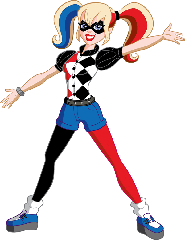 DOLL DC SUPERHERO GIRLS Arlequina (Harley Quinn)