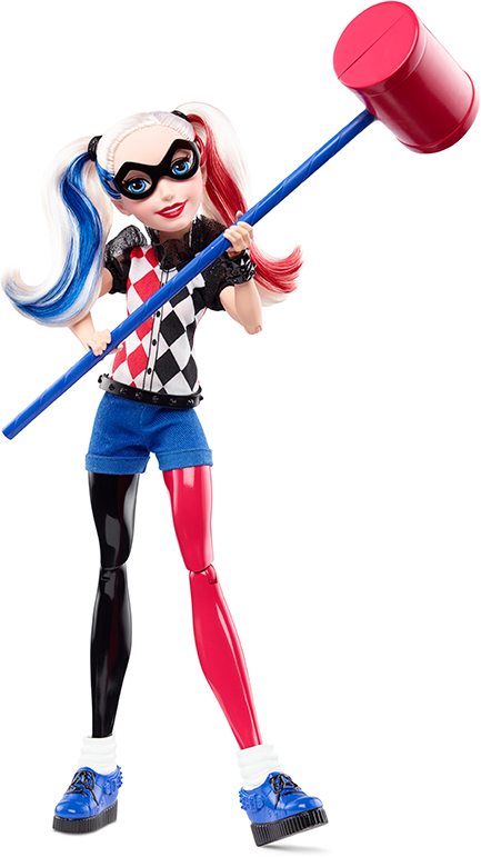 DC Super Hero Girls Hero Action Harley Quinn Doll 