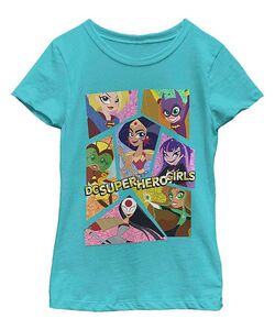 Dc superhero 2025 girls t shirt