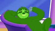 Beast Boy as Sloth