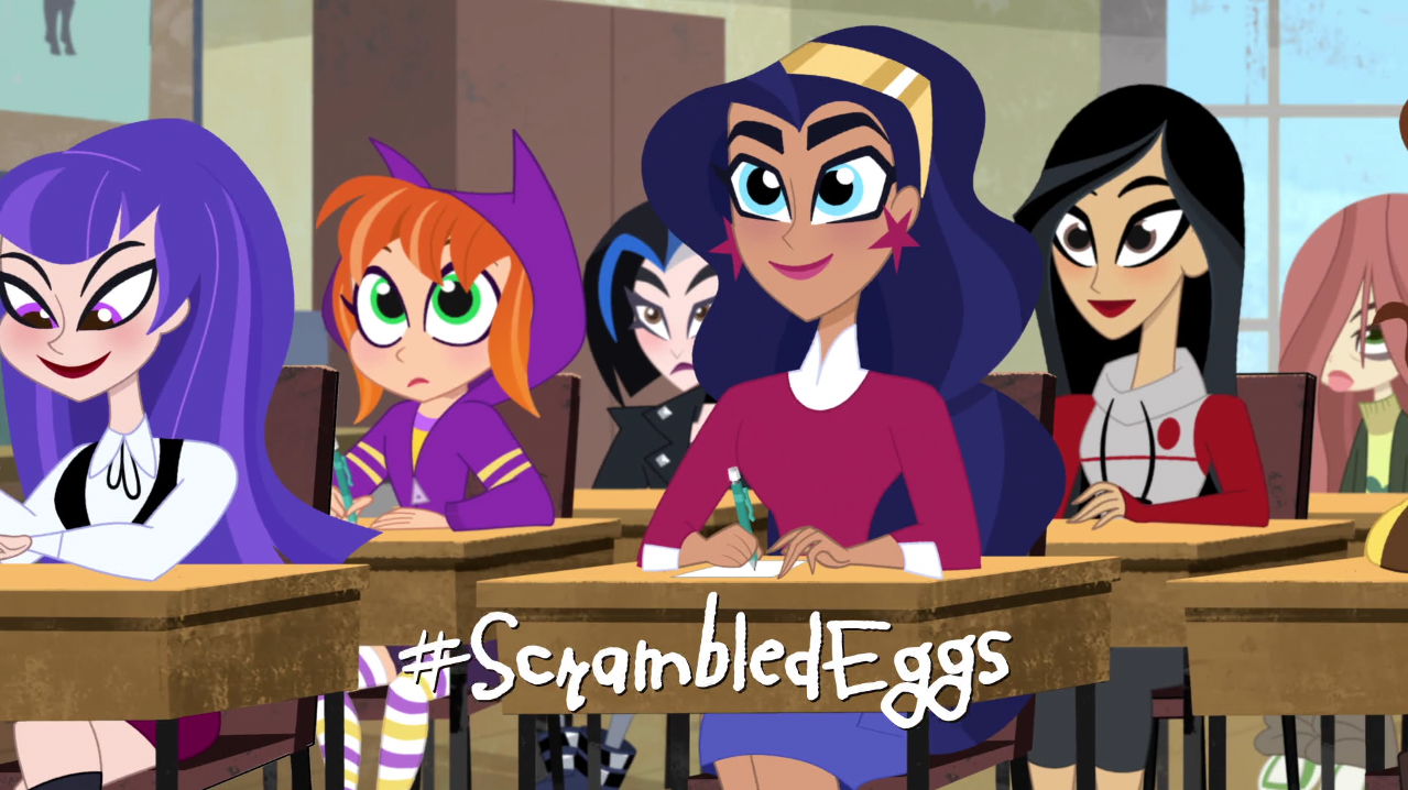 Scrambled Eggs Dc Super Hero Girls Wikia Fandom