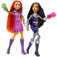 Doll stockography- Intergalactic Sisters Blackfire and Starfire