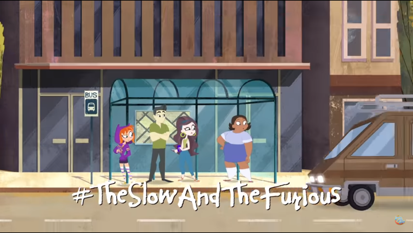 Dc superhero girls bus sales