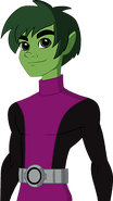 An early character design of Beast Boy.