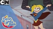 DC Super Hero Girls The Girls Battle The Robots Cartoon Network UK 🇬🇧