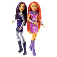 Doll stockography- Intergalactic Sisters Blackfire and Starfire 2
