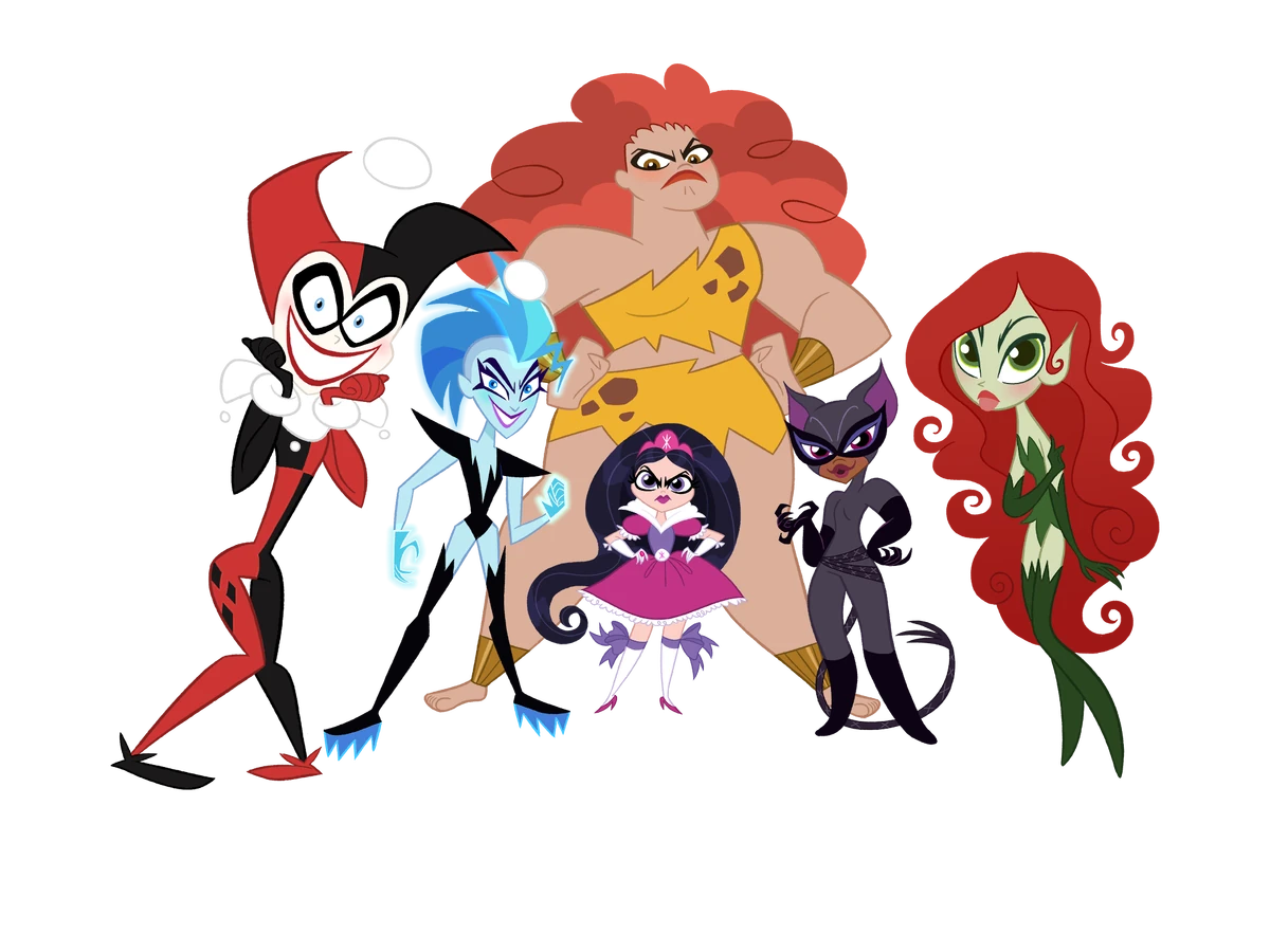 Super Villain Girls Dc Super Hero Girls Wikia Fandom