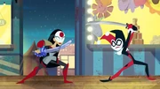 Katana vs Harley Quinn