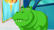 Beast Boy as Hippopotamus
