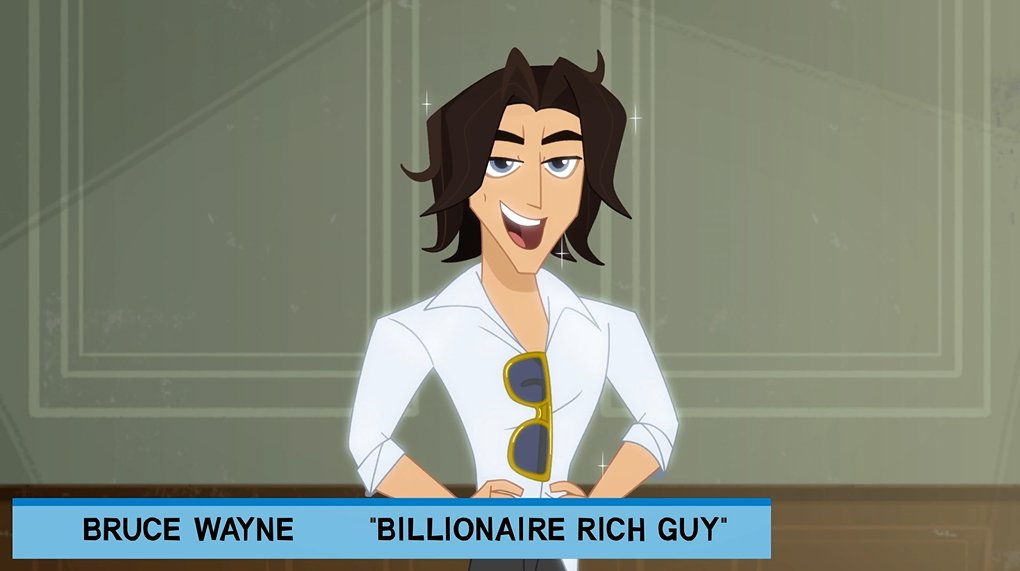 dc superhero girls bruce wayne