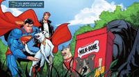 Kent, Krypto y sus amigos se divierten en el parque
