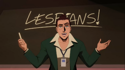 Clayface habla sobre las lesbianas