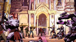 Los Hijos y los Caballeros se enfrentan