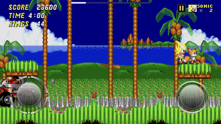 Sonic 2 Beta - Gameplay 