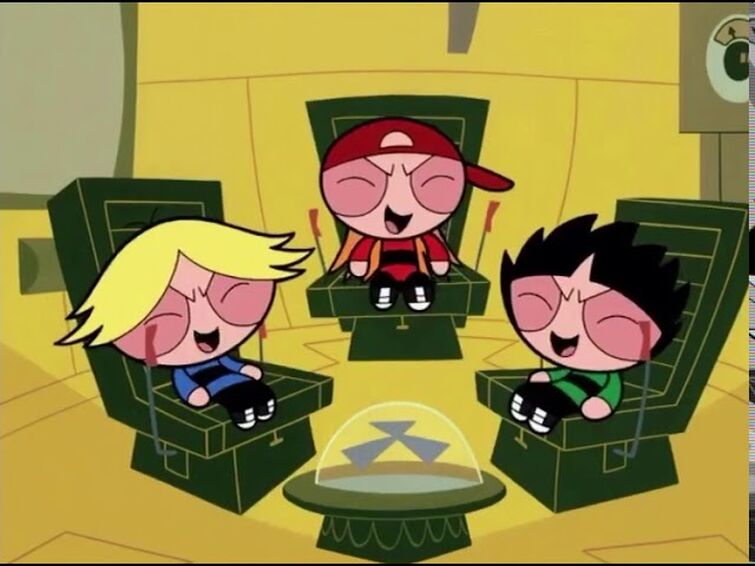 I found a scene where the Rowdyruff Boys appear! 😀 #SaveThePowerpuffGirls