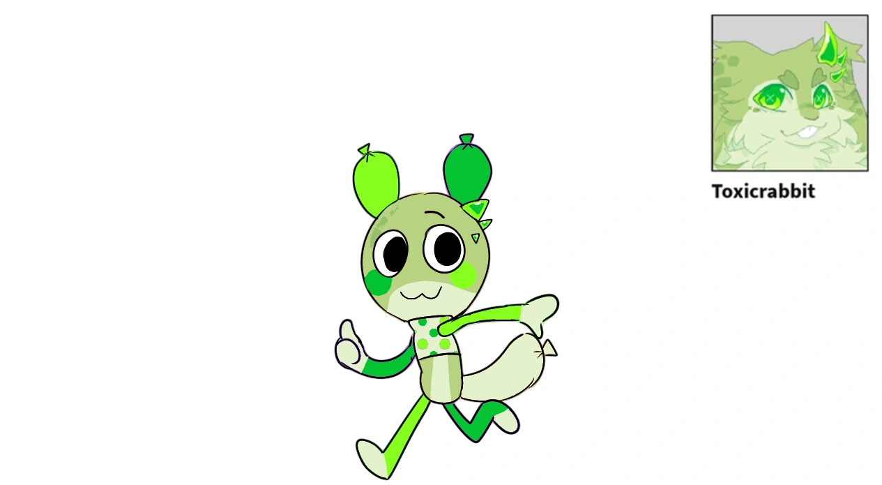 Looey but toxic rabbit | Fandom