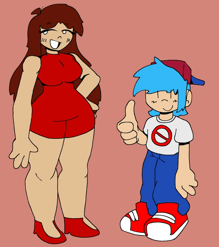 i draw boyfriend and girlfriend fnf😊 Fandom