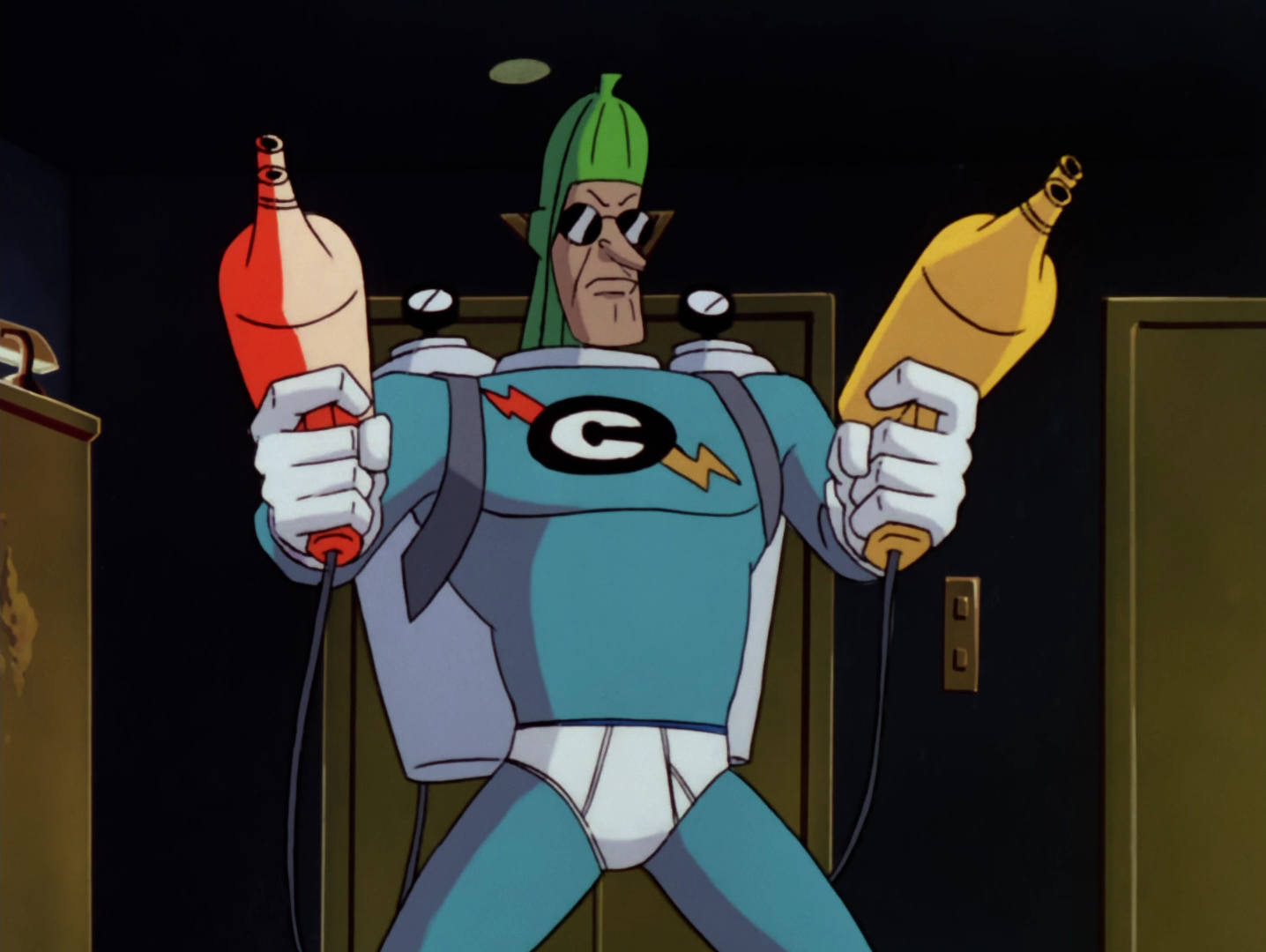 Arriba 80+ imagen condiment king batman animated series