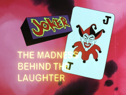 Title card of Joker: The Madness Behind The Laughter